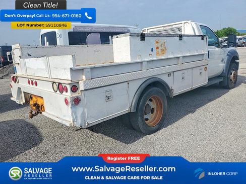 Used 2013 Ford F550 2WD Regular Cab Super Duty w/ Payload Upgrade Pkg image 4