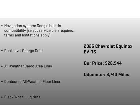 Used 2025 Chevrolet Equinox EV RS image 18
