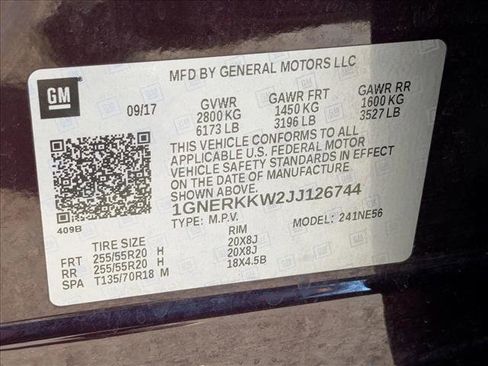 Used 2018 Chevrolet Traverse Premier w/ Driver Confidence II Package image 26