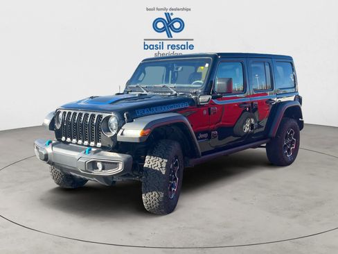 Used 2023 Jeep Wrangler Unlimited Rubicon 4xe w/ Cold Weather Group image 4