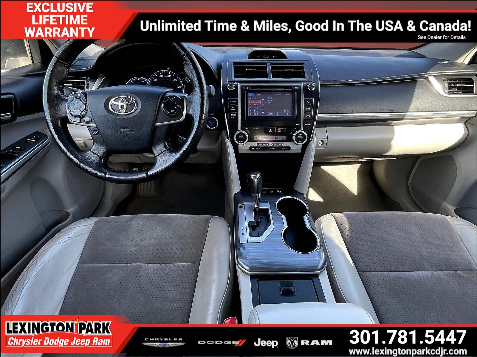 Used 2012 Toyota Camry XLE w/ Leather Pkg FWD image 7