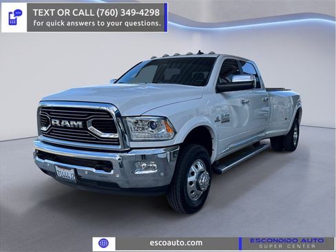 Used 2017 RAM 3500 Laramie Longhorn AWD/4WD image 1