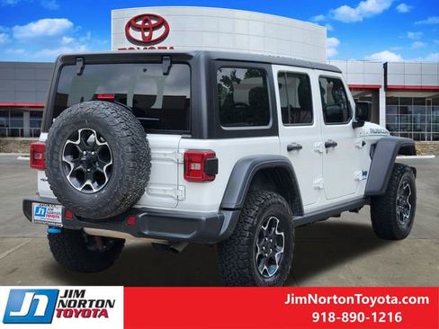 Used 2023 Jeep Wrangler Unlimited Rubicon 4xe w/ Cold Weather Group AWD/4WD image 6