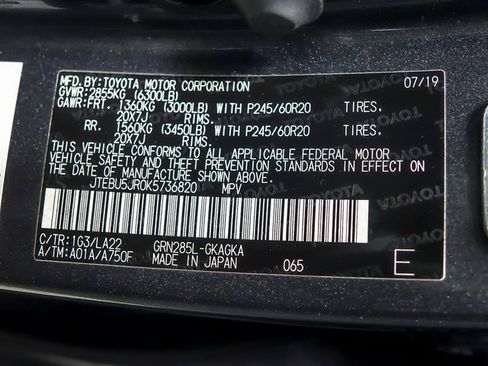 Used 2019 Toyota 4Runner Limited image 30