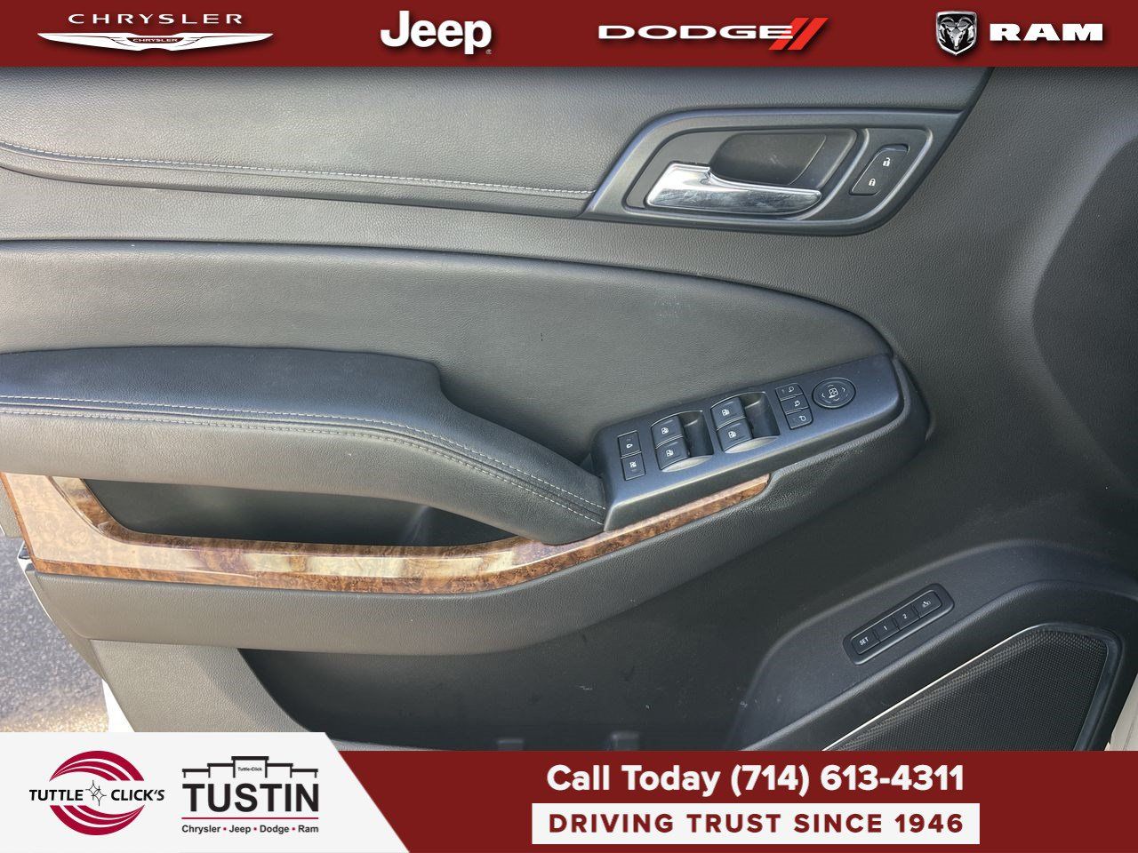 Used 2015 Chevrolet Tahoe LTZ w/ Max Trailering Package RWD image 21