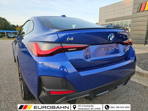 Used 2024 BMW i4 eDrive40 w/ M Sport Package RWD image 3