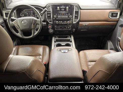 Used 2023 Nissan Titan Platinum Reserve w/ Moonroof Package AWD/4WD image 12