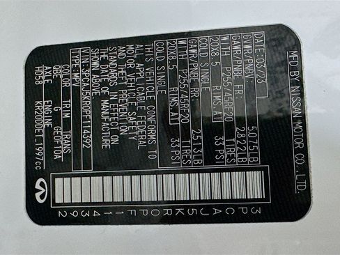 Used 2023 INFINITI QX55 Essential image 36