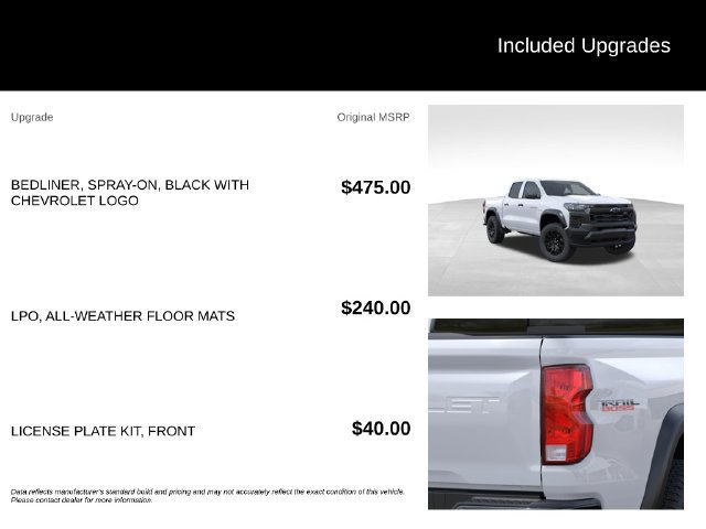 New 2026 Chevrolet Colorado Trail Boss AWD/4WD image 5