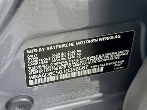 Used 2018 BMW 650i Gran Coupe xDrive image 31