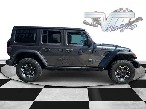 Used 2023 Jeep Wrangler Unlimited Rubicon 4xe w/ Steel Bumper Group AWD/4WD image 2