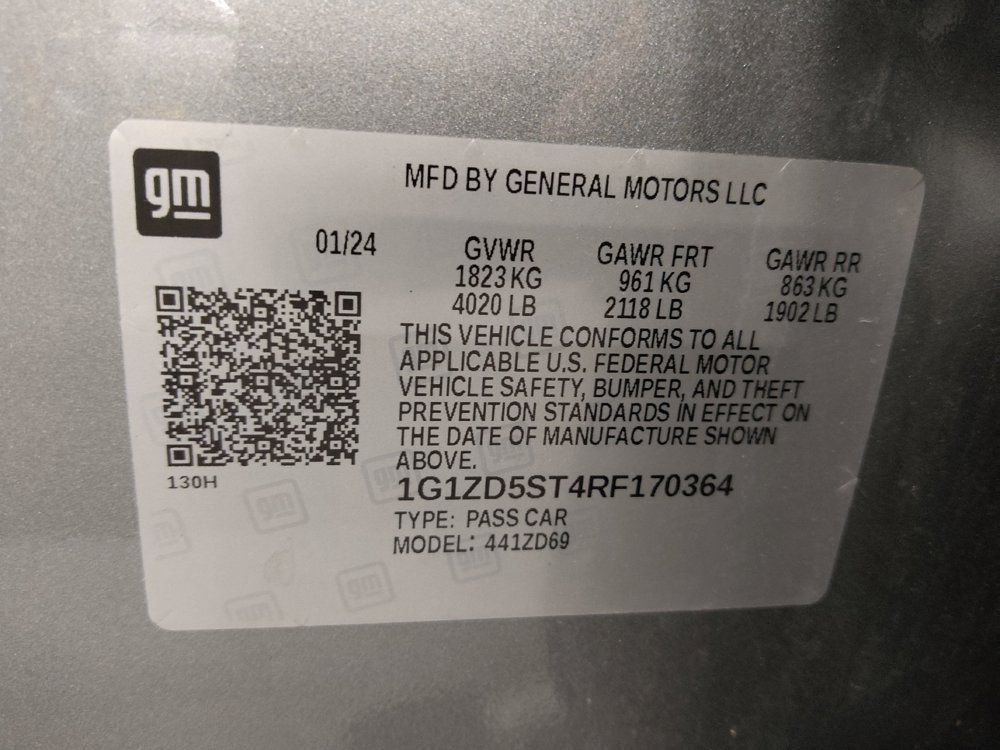 Used 2024 Chevrolet Malibu LT FWD image 33