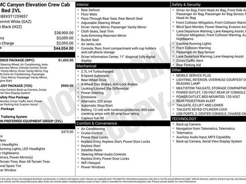 New 2026 GMC Canyon Elevation w/ Convenience Package RWD image 43