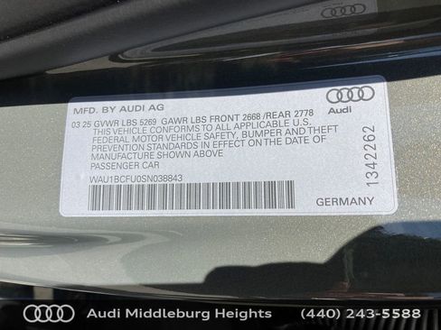 Certified 2025 Audi A5 2.0T Premium w/ Convenience Package image 23