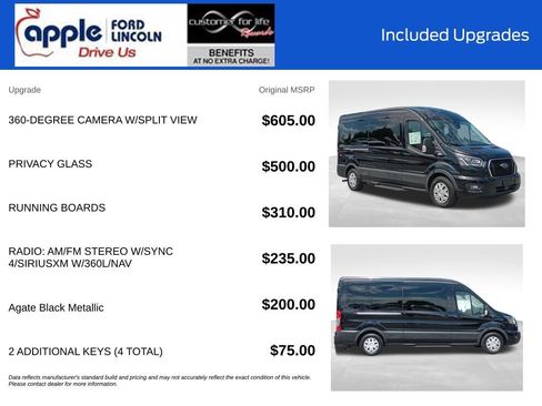 Certified 2023 Ford Transit 350 XLT RWD image 4