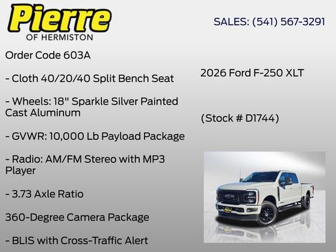 New 2026 Ford F250 XLT w/ XLT Premium Package AWD/4WD image 24