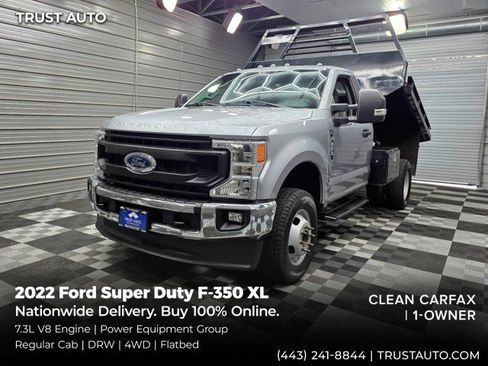 Used 2022 Ford F350 XL w/ Power Equipment Group AWD/4WD image 1