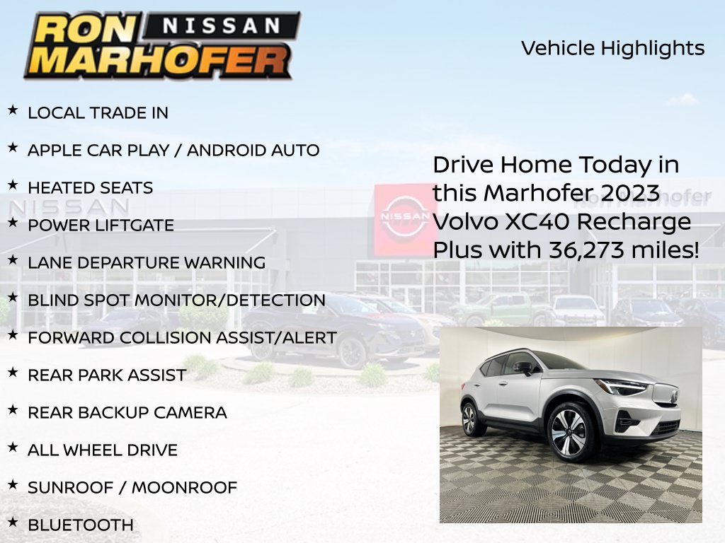 Used 2023 Volvo XC40 Recharge Plus AWD/4WD image 13