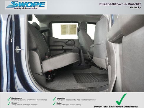 Used 2022 Chevrolet Silverado 1500 Custom w/ LPO, Dark Essentials Package image 9