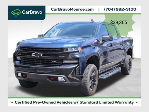 Used 2022 Chevrolet Silverado 1500 LT Trail Boss w/ Bed Protection Package AWD/4WD image 1