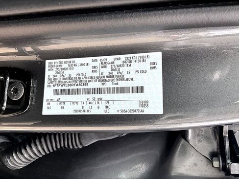 Used 2024 Ford F150 Platinum w/ Equipment Group 702A High AWD/4WD image 34