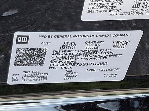 New 2025 Chevrolet Silverado 2500 LTZ w/ LTZ Premium Package image 12