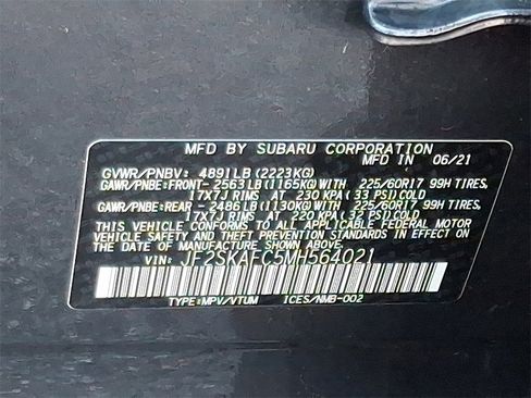 Certified 2021 Subaru Forester Premium w/ Popular Package #1 image 28