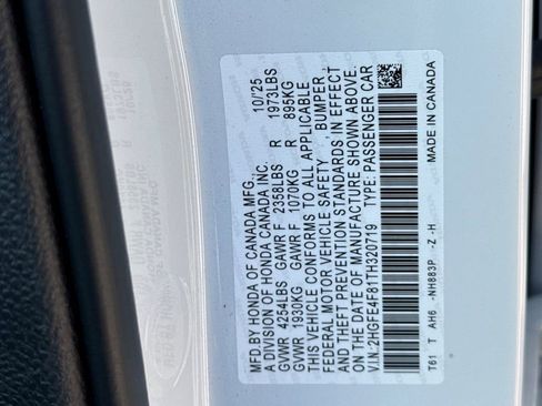 Certified 2026 Honda Civic Sport image 35