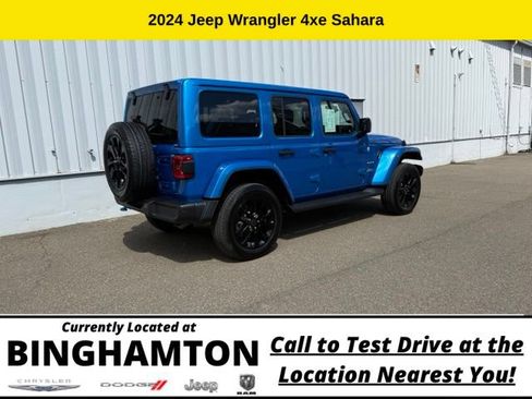 Used 2024 Jeep Wrangler Unlimited Sahara w/ Safety Group AWD/4WD image 6