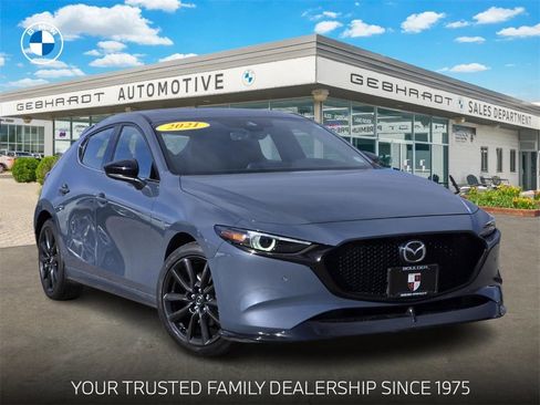 Used 2021 MAZDA MAZDA3 Premium Plus image 1