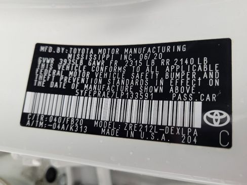 Used 2020 Toyota Corolla LE image 33