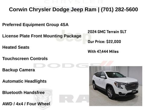 Used 2024 GMC Terrain SLT AWD/4WD image 6