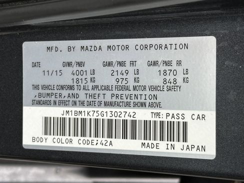 Used 2016 MAZDA MAZDA3 i Sport w/ Preferred Equipment Package image 15