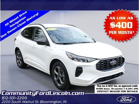 Used 2023 Ford Escape ST-Line w/ Tech Pack #1 AWD/4WD image 1