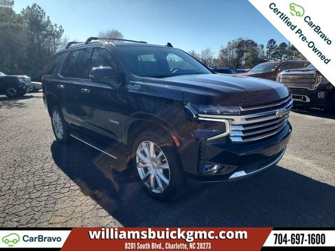 Certified 2022 Chevrolet Tahoe High Country w/ Max Trailering Package AWD/4WD image 2