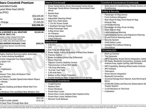 Certified 2024 Subaru Crosstrek 2.0i Premium AWD/4WD image 4