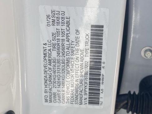 Used 2026 Honda Ridgeline TrailSport+ image 30