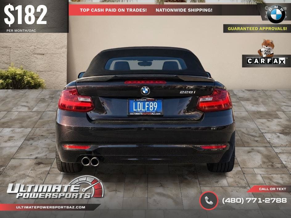 Used 2015 BMW 228i Convertible RWD image 11