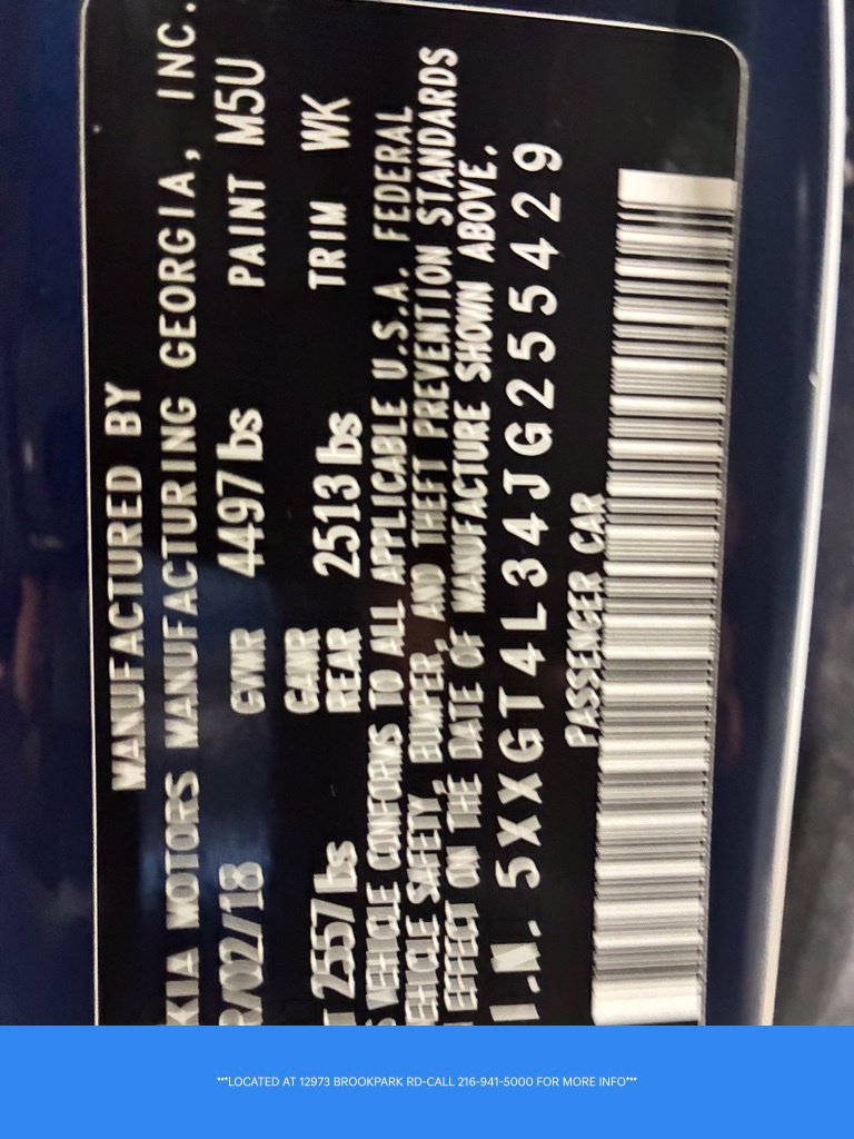 Used 2018 Kia Optima LX w/ 17" Alloy Wheels Package FWD image 10