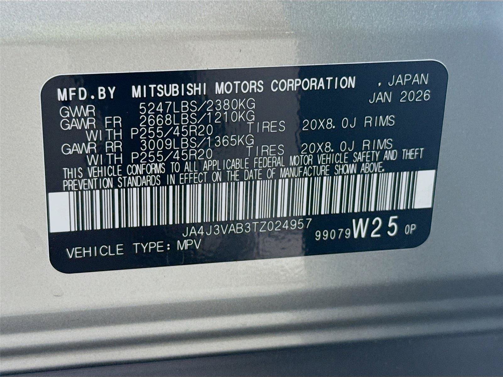 New 2026 Mitsubishi Outlander SE FWD image 32