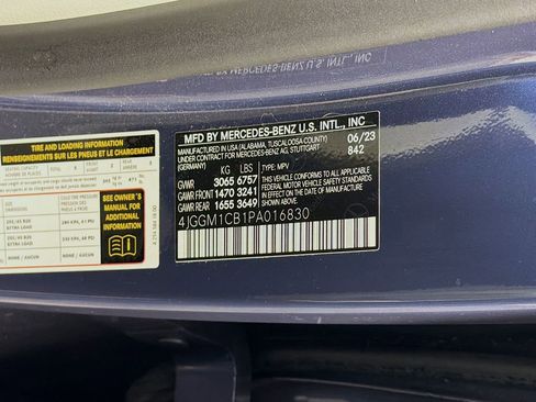 Certified 2023 Mercedes-Benz EQE 350+ 4MATIC SUV image 37