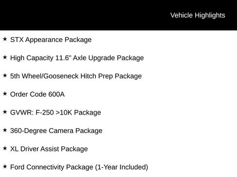 New 2026 Ford F250 XL w/ STX Appearance Package AWD/4WD image 4