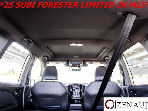 Used 2025 Subaru Forester Limited w/ Popular Package #1 AWD/4WD image 36