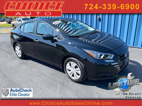 Used 2024 Nissan Versa S w/ Trunk Package image 1