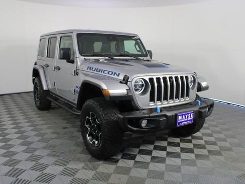 Used 2021 Jeep Wrangler Unlimited Rubicon 4xe w/ Steel Bumper Group image 25