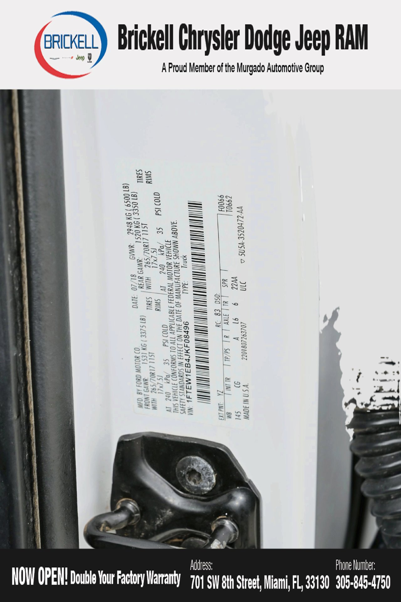 Used 2018 Ford F150 XL w/ XL Power Equipment Group AWD/4WD image 34