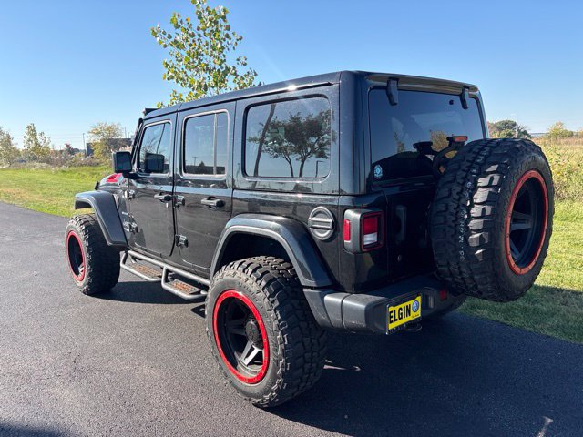 Used 2018 Jeep Wrangler Unlimited Sahara w/ Uconnect 4C Nav & Sound Group AWD/4WD image 7