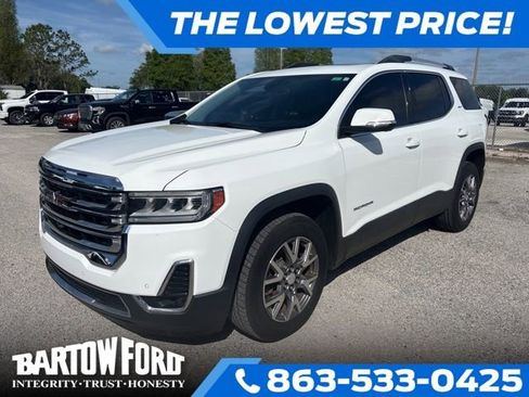Used 2020 GMC Acadia SLT w/ Driver Alert Package II image 1