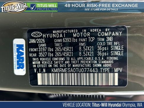 New 2026 Hyundai Palisade Calligraphy AWD/4WD image 34