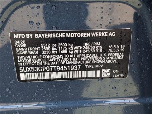 New 2026 BMW X3 xDrive30i w/ Convenience Package AWD/4WD image 18